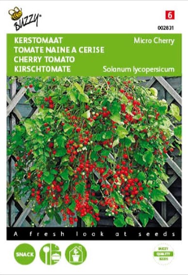 Kerstomaat Micro Cherry (Solanum) 10 zaden BU